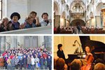 Eine Postkarte von der 4. Musik- & Orgelwoche....